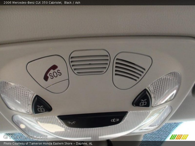 Black / Ash 2006 Mercedes-Benz CLK 350 Cabriolet