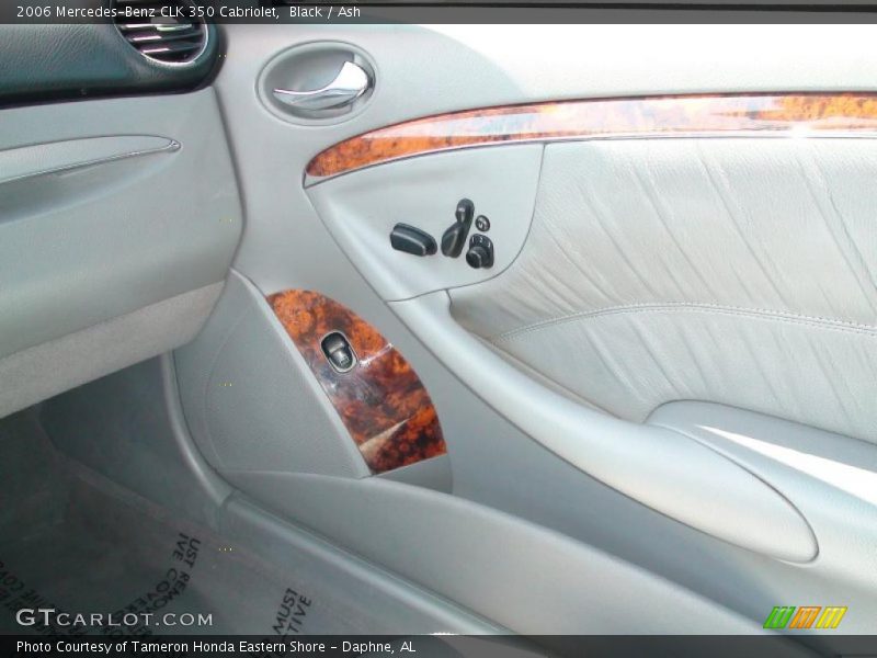 Black / Ash 2006 Mercedes-Benz CLK 350 Cabriolet