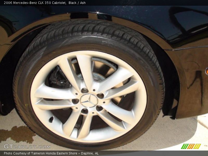 Black / Ash 2006 Mercedes-Benz CLK 350 Cabriolet