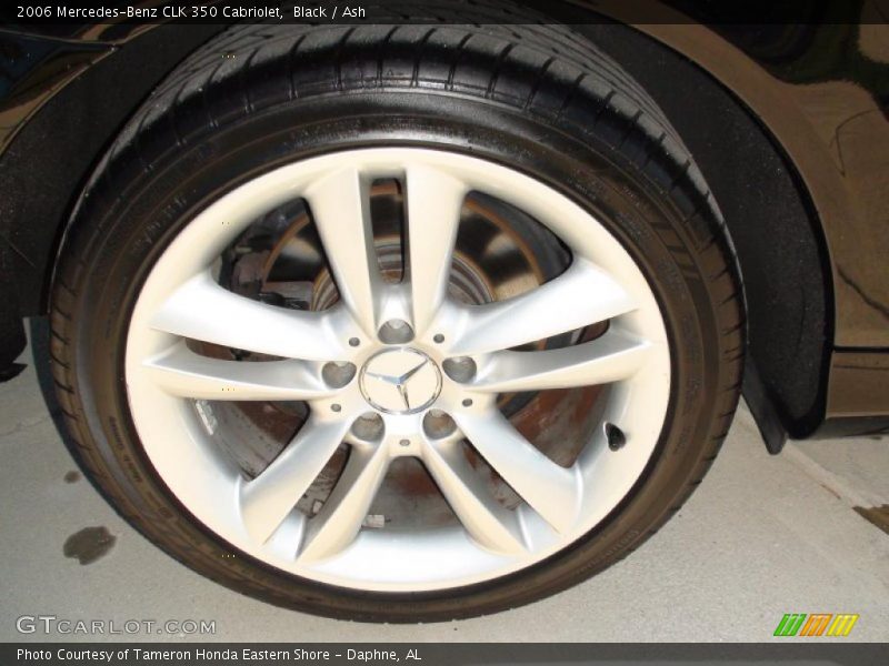 Black / Ash 2006 Mercedes-Benz CLK 350 Cabriolet