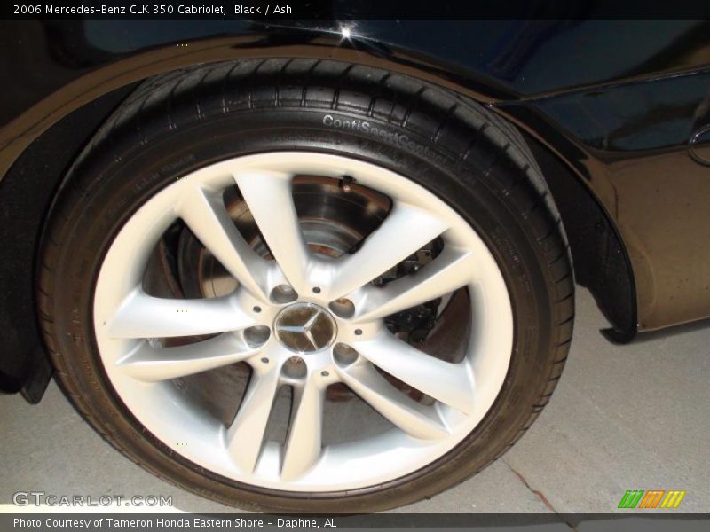 Black / Ash 2006 Mercedes-Benz CLK 350 Cabriolet