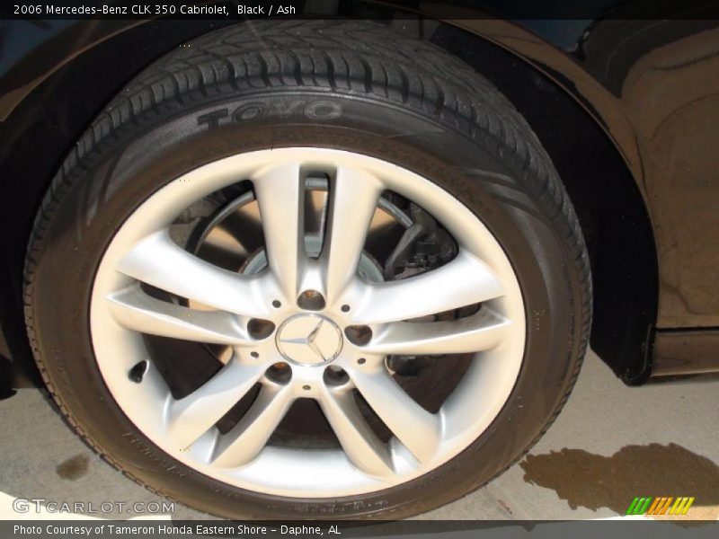 Black / Ash 2006 Mercedes-Benz CLK 350 Cabriolet