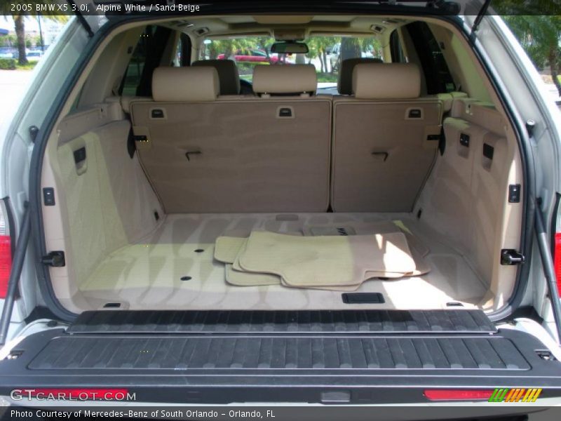 Alpine White / Sand Beige 2005 BMW X5 3.0i