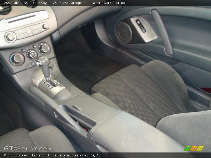 Sunset Orange Pearlescent / Dark Charcoal 2008 Mitsubishi Eclipse Spyder GS