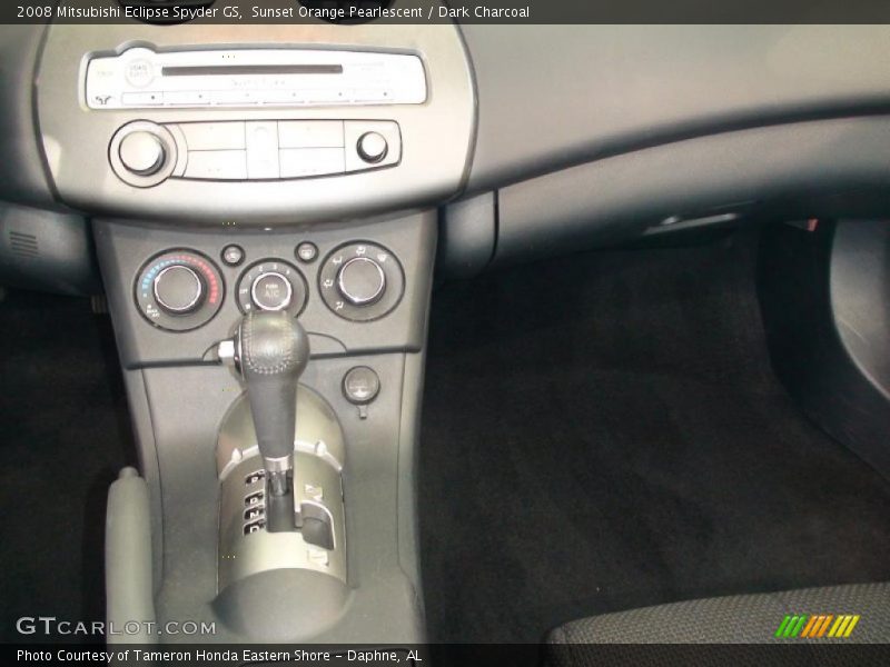 Sunset Orange Pearlescent / Dark Charcoal 2008 Mitsubishi Eclipse Spyder GS
