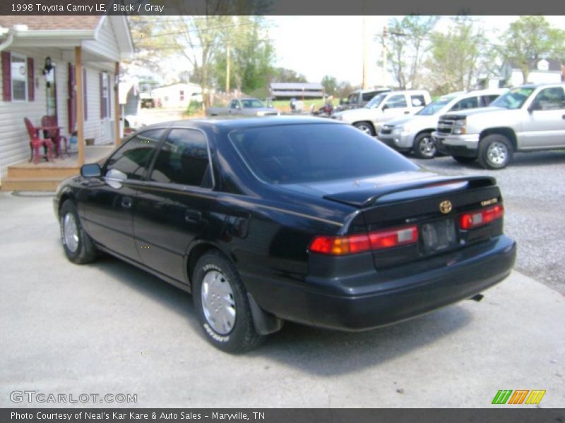Black / Gray 1998 Toyota Camry LE