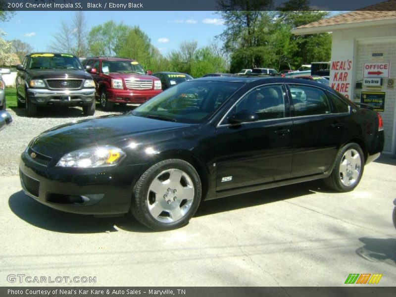 Black / Ebony Black 2006 Chevrolet Impala SS