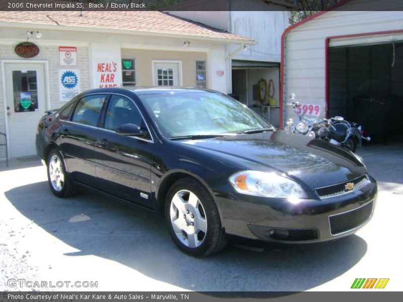 Black / Ebony Black 2006 Chevrolet Impala SS