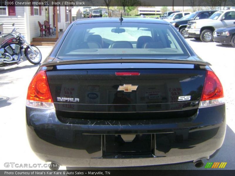 Black / Ebony Black 2006 Chevrolet Impala SS