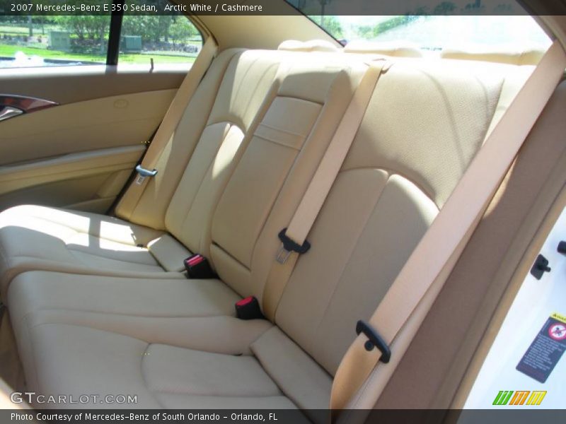 Arctic White / Cashmere 2007 Mercedes-Benz E 350 Sedan