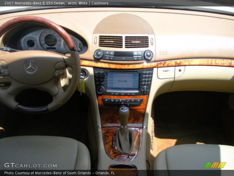 Arctic White / Cashmere 2007 Mercedes-Benz E 350 Sedan