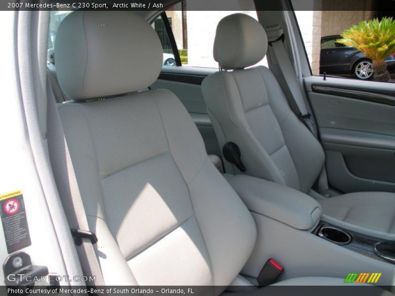 Arctic White / Ash 2007 Mercedes-Benz C 230 Sport