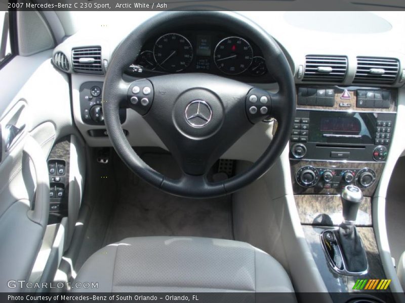 Arctic White / Ash 2007 Mercedes-Benz C 230 Sport