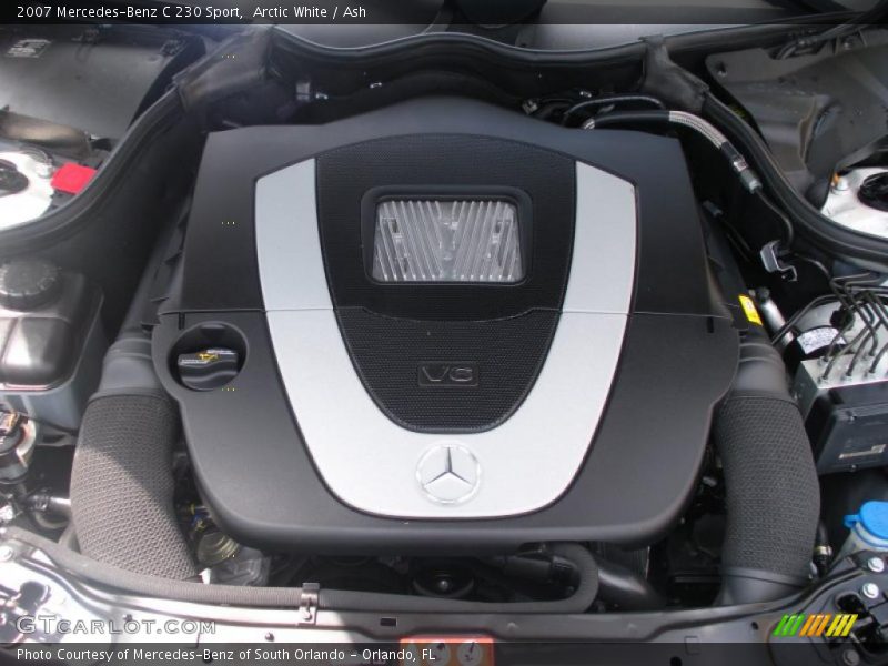 Arctic White / Ash 2007 Mercedes-Benz C 230 Sport