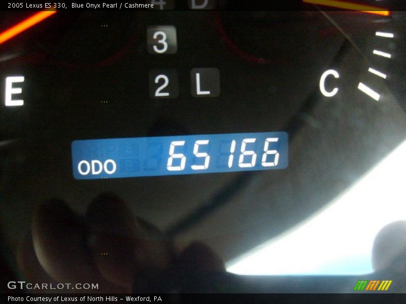 Blue Onyx Pearl / Cashmere 2005 Lexus ES 330