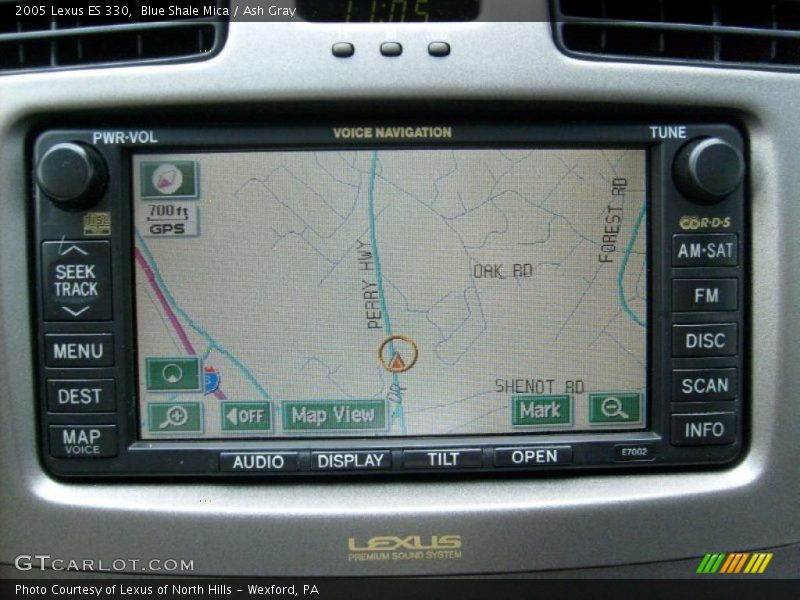 Blue Shale Mica / Ash Gray 2005 Lexus ES 330