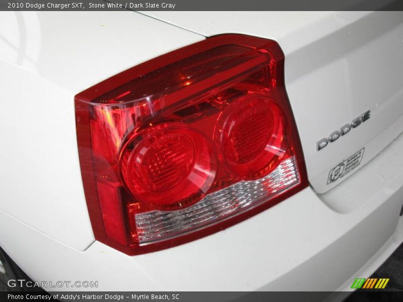 Stone White / Dark Slate Gray 2010 Dodge Charger SXT