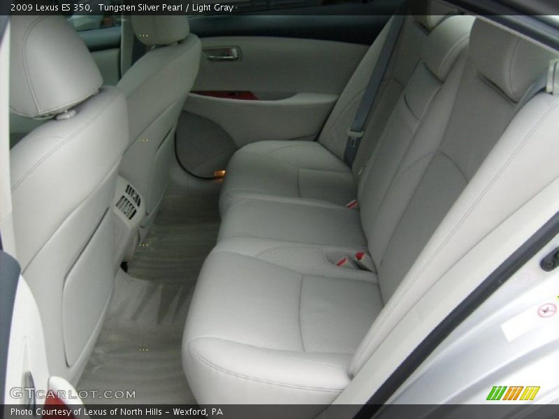 Tungsten Silver Pearl / Light Gray 2009 Lexus ES 350