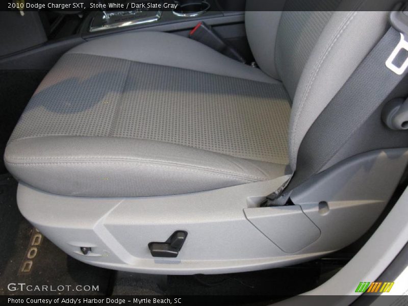 Stone White / Dark Slate Gray 2010 Dodge Charger SXT