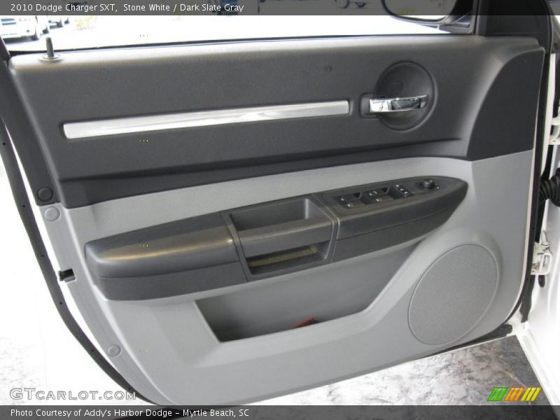 Stone White / Dark Slate Gray 2010 Dodge Charger SXT