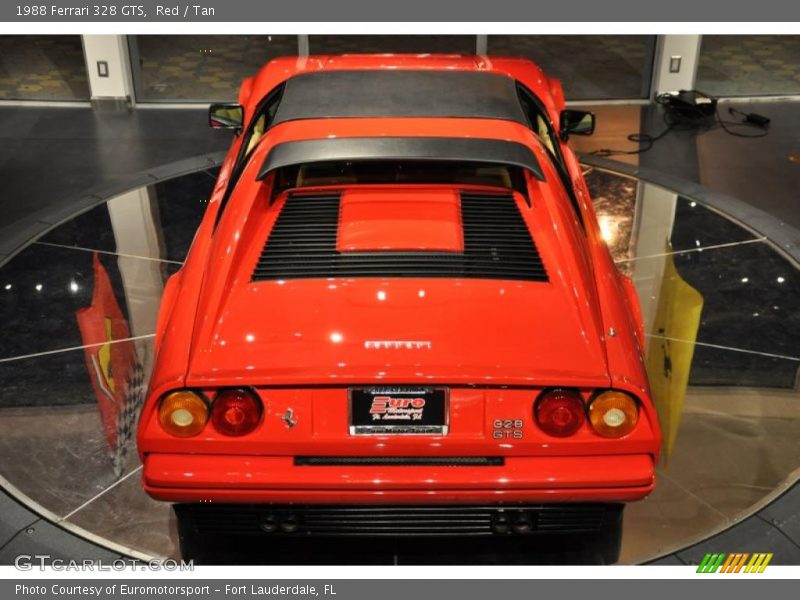 Red / Tan 1988 Ferrari 328 GTS