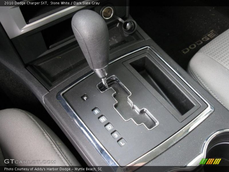 Stone White / Dark Slate Gray 2010 Dodge Charger SXT