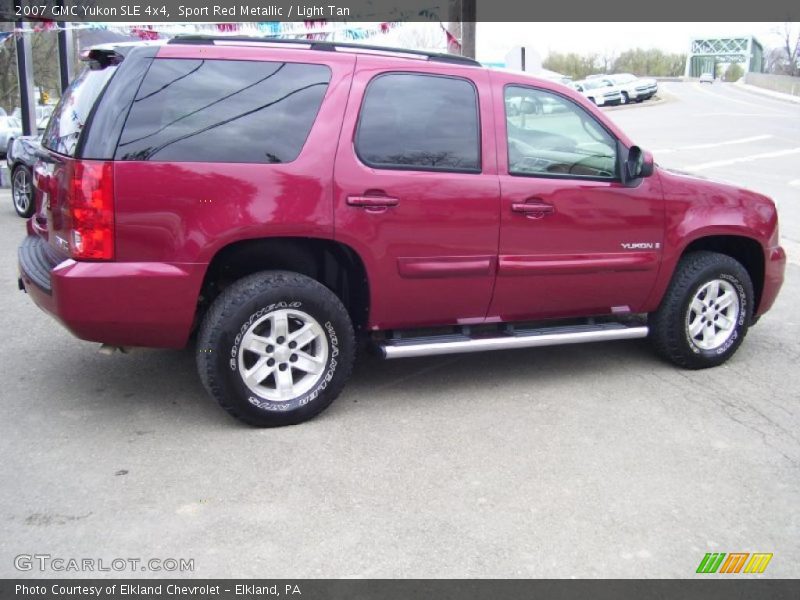 Sport Red Metallic / Light Tan 2007 GMC Yukon SLE 4x4