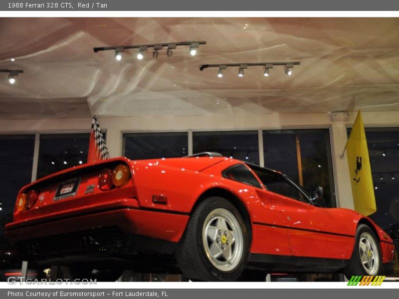 Red / Tan 1988 Ferrari 328 GTS