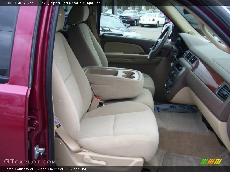 Sport Red Metallic / Light Tan 2007 GMC Yukon SLE 4x4