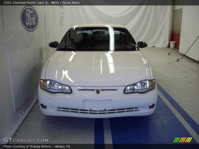 White / Ebony Black 2001 Chevrolet Monte Carlo SS