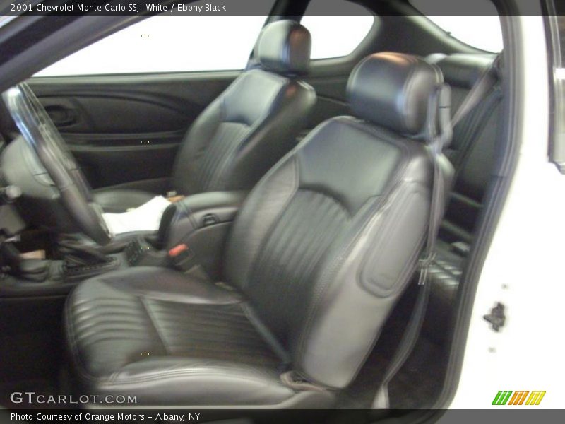 White / Ebony Black 2001 Chevrolet Monte Carlo SS
