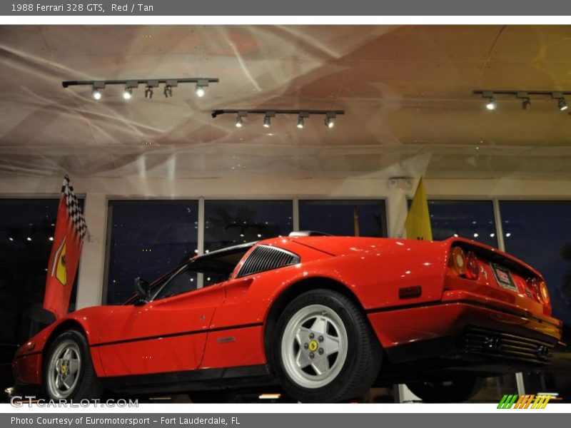 Red / Tan 1988 Ferrari 328 GTS