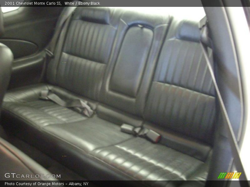 White / Ebony Black 2001 Chevrolet Monte Carlo SS