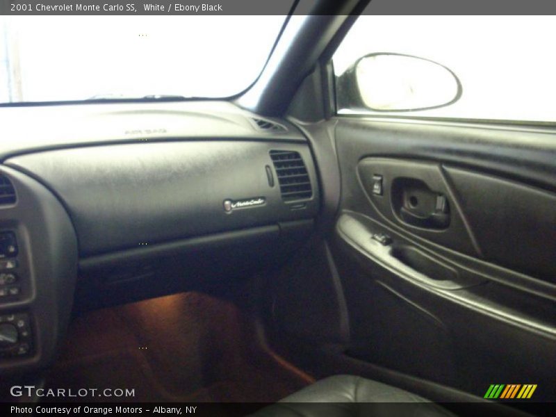 White / Ebony Black 2001 Chevrolet Monte Carlo SS