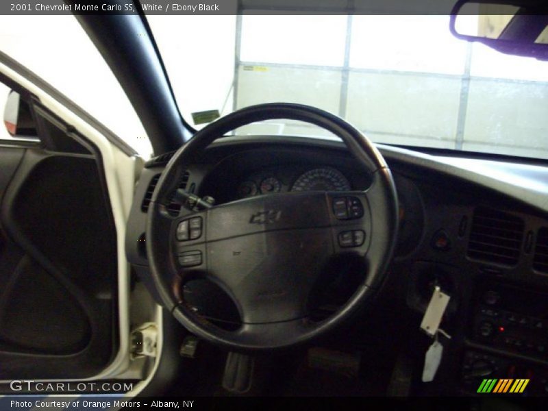White / Ebony Black 2001 Chevrolet Monte Carlo SS