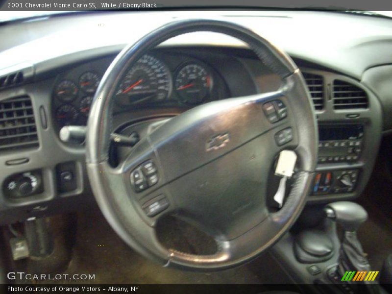 White / Ebony Black 2001 Chevrolet Monte Carlo SS