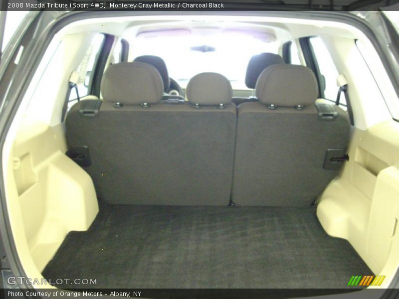 Monterey Gray Metallic / Charcoal Black 2008 Mazda Tribute i Sport 4WD