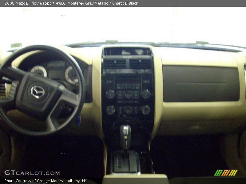 Monterey Gray Metallic / Charcoal Black 2008 Mazda Tribute i Sport 4WD