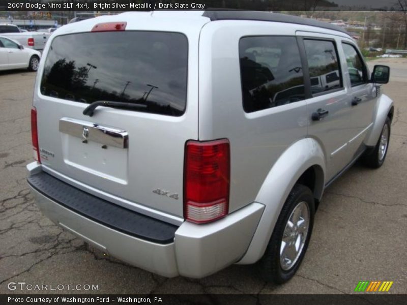 Bright Silver Metallic / Dark Slate Gray 2007 Dodge Nitro SLT 4x4