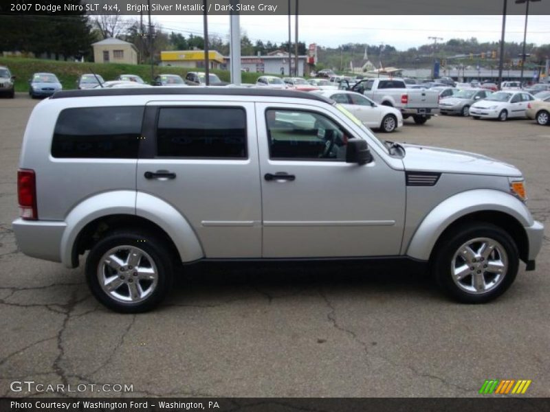 Bright Silver Metallic / Dark Slate Gray 2007 Dodge Nitro SLT 4x4