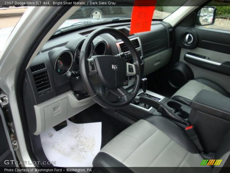 Bright Silver Metallic / Dark Slate Gray 2007 Dodge Nitro SLT 4x4