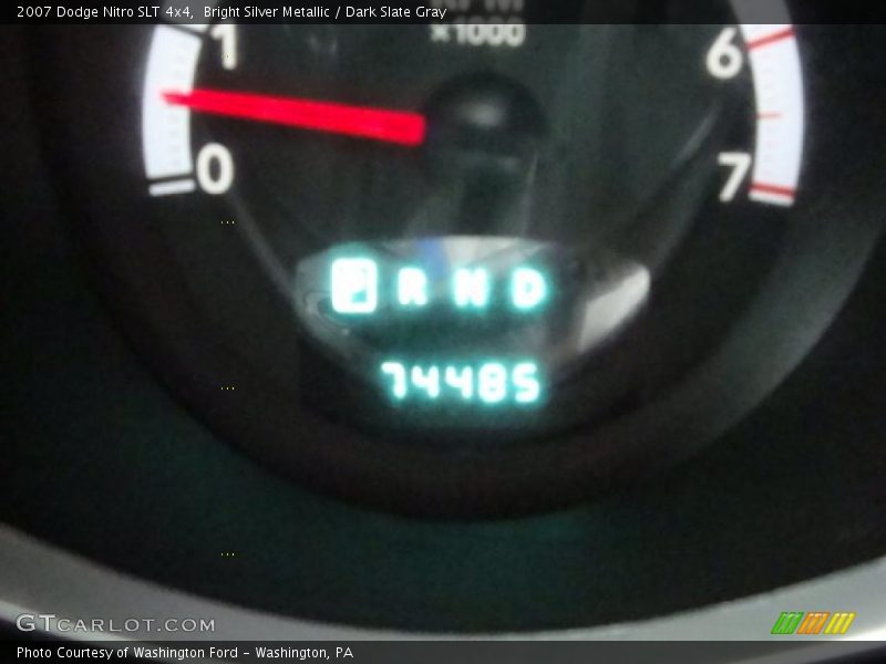 Bright Silver Metallic / Dark Slate Gray 2007 Dodge Nitro SLT 4x4