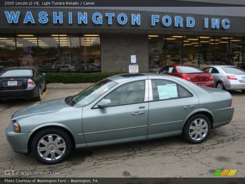 Light Tundra Metallic / Camel 2005 Lincoln LS V8