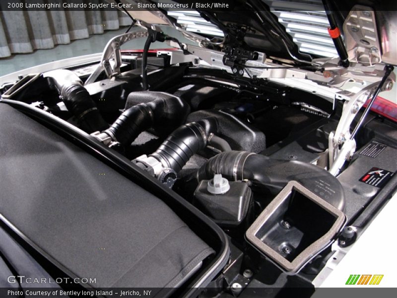 Bianco Monocerus / Black/White 2008 Lamborghini Gallardo Spyder E-Gear
