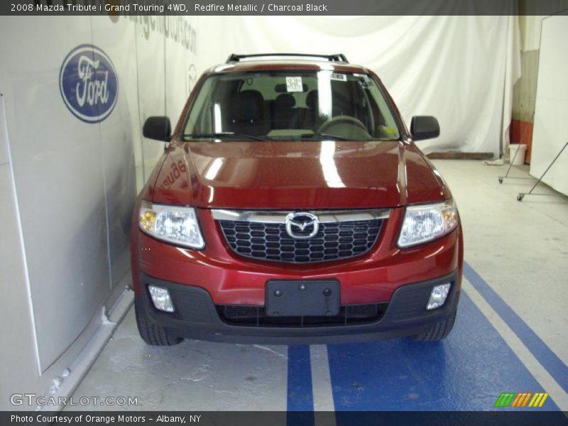 Redfire Metallic / Charcoal Black 2008 Mazda Tribute i Grand Touring 4WD