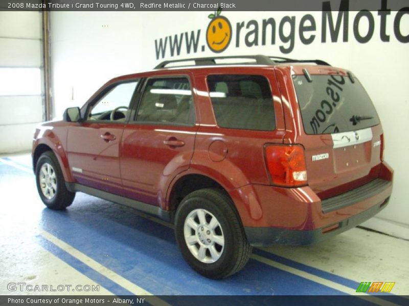 Redfire Metallic / Charcoal Black 2008 Mazda Tribute i Grand Touring 4WD