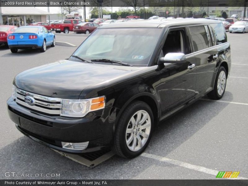Black / Charcoal Black 2009 Ford Flex Limited