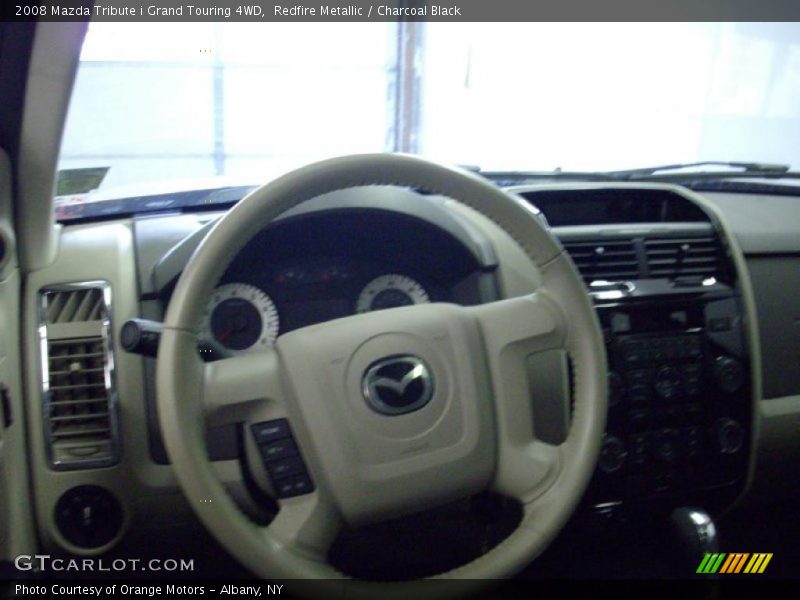 Redfire Metallic / Charcoal Black 2008 Mazda Tribute i Grand Touring 4WD