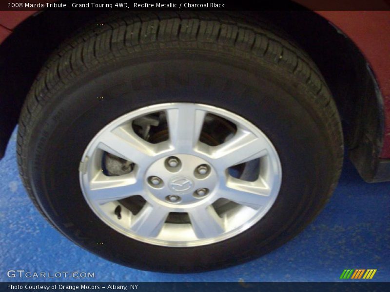 Redfire Metallic / Charcoal Black 2008 Mazda Tribute i Grand Touring 4WD