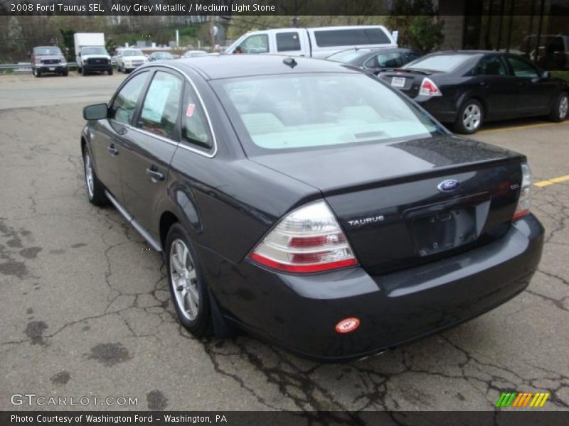 Alloy Grey Metallic / Medium Light Stone 2008 Ford Taurus SEL